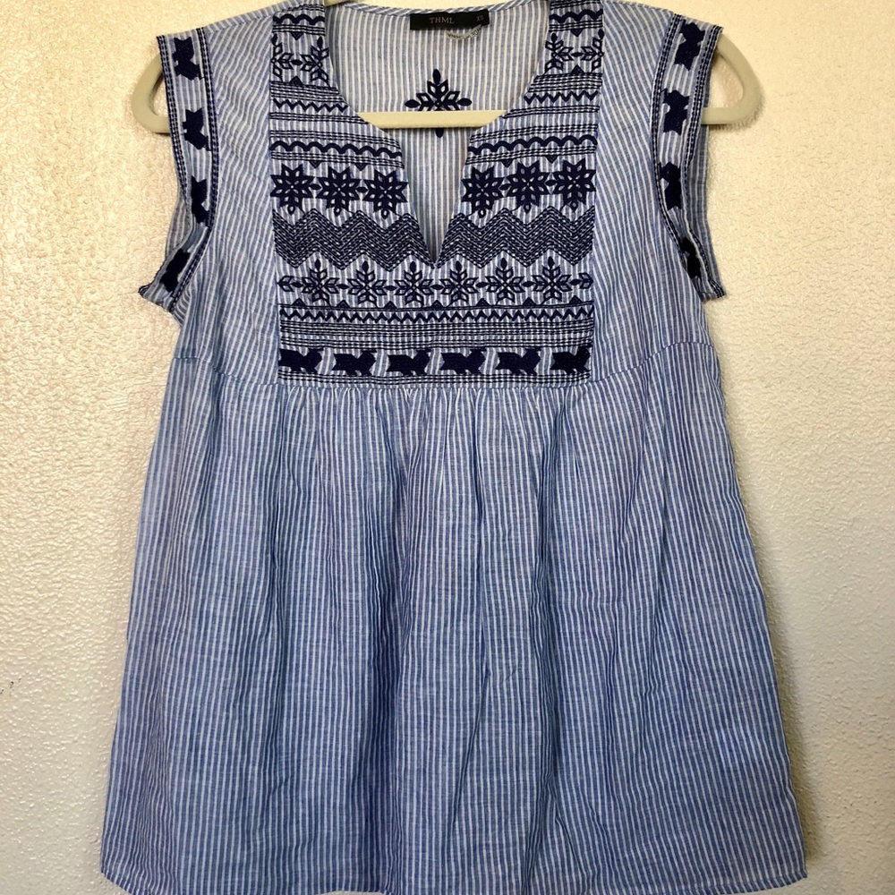 Embroidered blouse